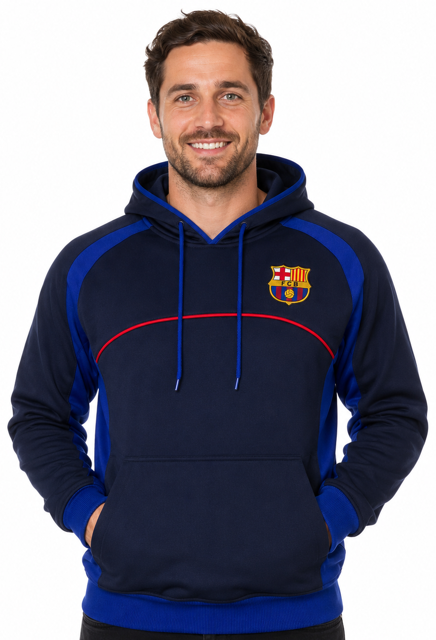 FC Barcelona Mens Supporter Hoody