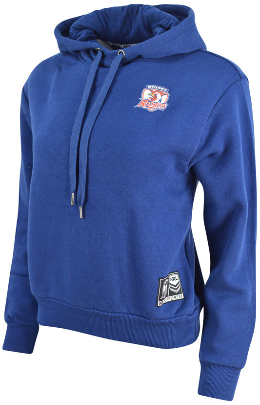 Sydney Roosters NRL Ladies Dual Logo Crew Sweatshirt Hoody