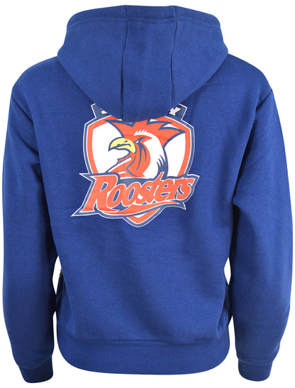 Sydney Roosters NRL Ladies Dual Logo Crew Sweatshirt Hoody