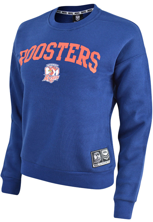 Sydney Roosters NRL Ladies Collegiate Arch Crew Jumper
