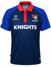 Newcastle Knights Mens Performance Polo Shirt