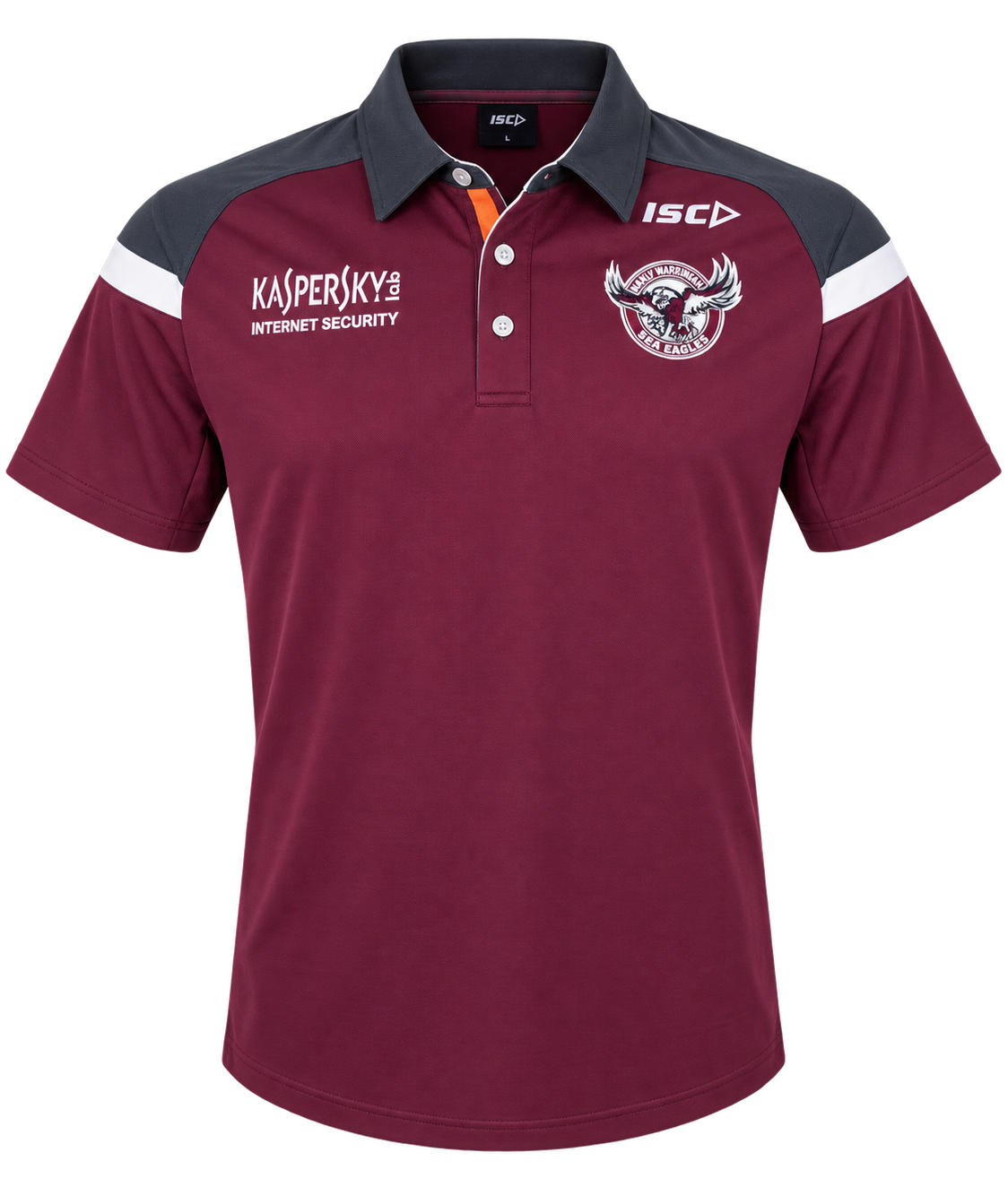 Manly Sea Eagles NRL Scarlet Players Polo Shirt