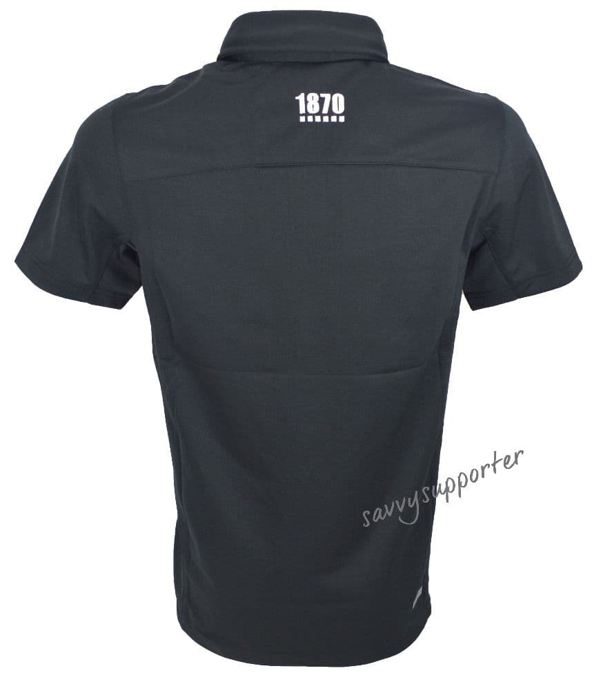Port Adelaide Power AFL Black Performance Polo Shirt