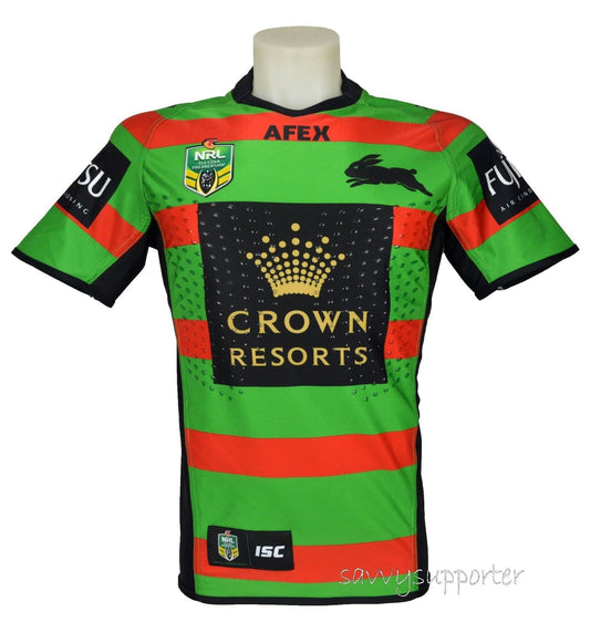 South Sydney Rabbitohs NRL Premiers Player Issue Home Jersey GPS Pocket!!!