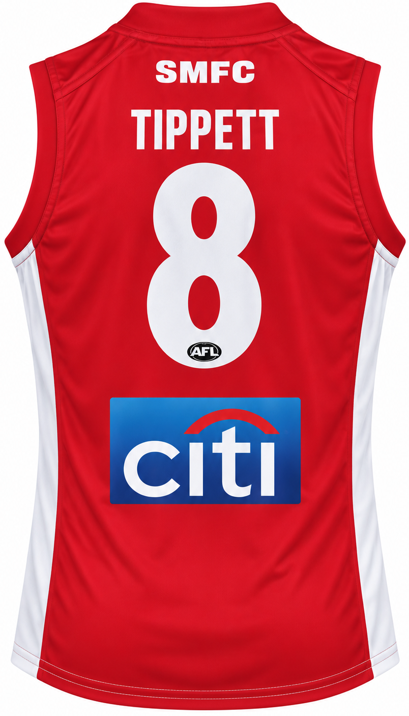 Sydney Swans AFL Kids Names On Guernsey Kids 8