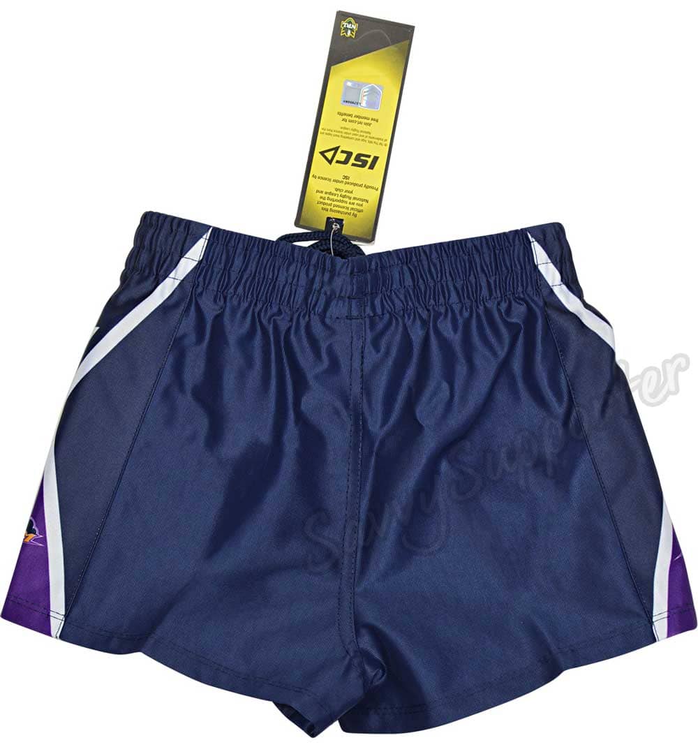 Melbourne Storm NRL Kids Footy Supporter Shorts