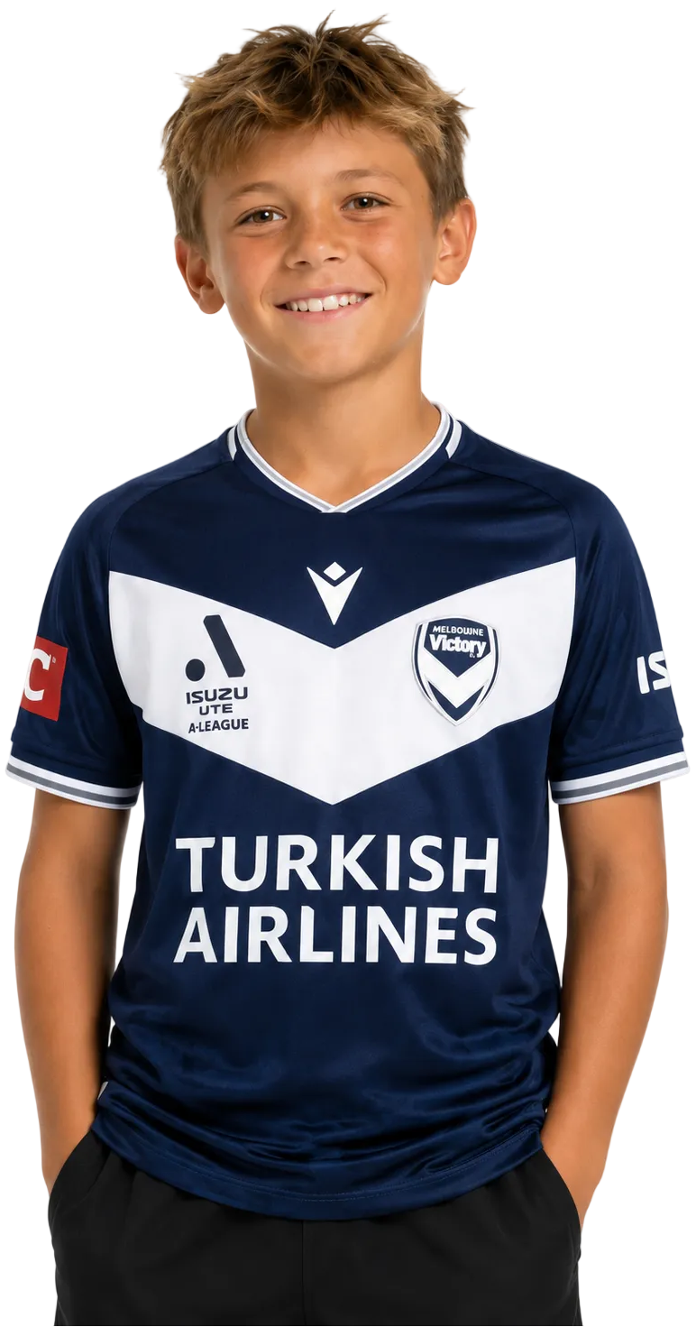 Melbourne Victory 2026 Football Kids Home Shirt