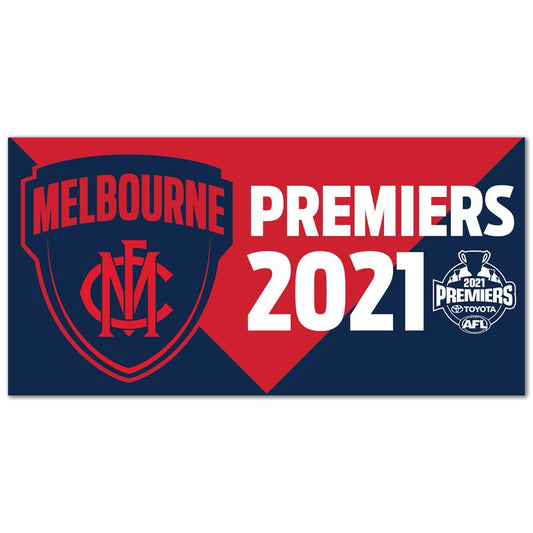 Melbourne Demons 2021 AFL Premiers Pole Flag  180cm by 90cm