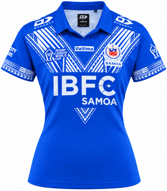 Toa Samoa 2026 Rugby League World Cup Ladies Home Jersey