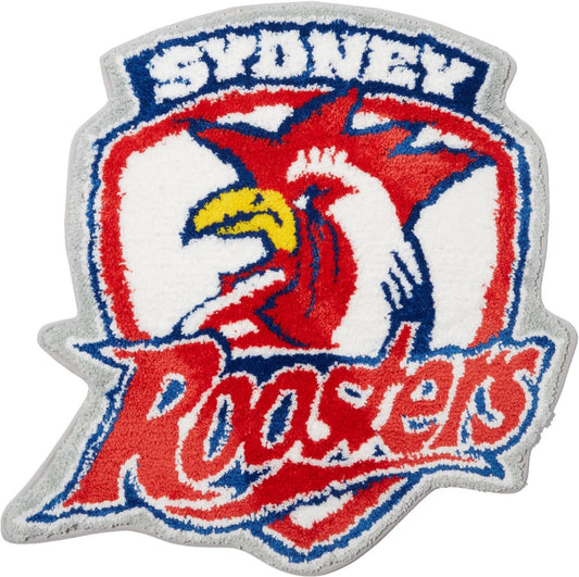 Sydney Roosters NRL Team Logo Floor Rug