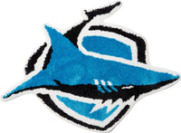 Cronulla Sharks NRL Team Logo Floor Rug