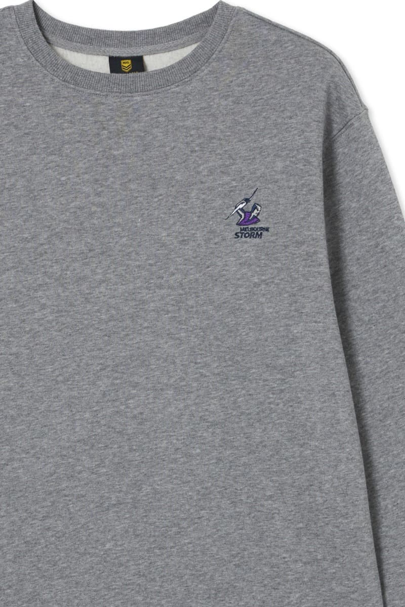 Melbourne Storm 2023 NRL Mens Core Logo Crew Jumper