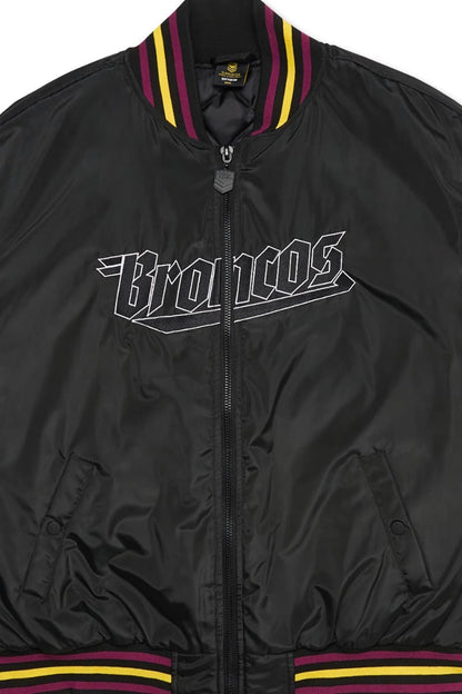Brisbane Broncos NRL Mens Bomber Jacket