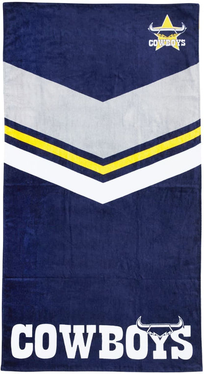 North Queensland Cowboys NRL Jersey 'Mega' Beach Towel