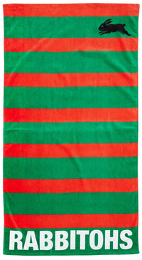 South Sydney Rabbitohs NRL Jersey 'Mega' Beach Towel