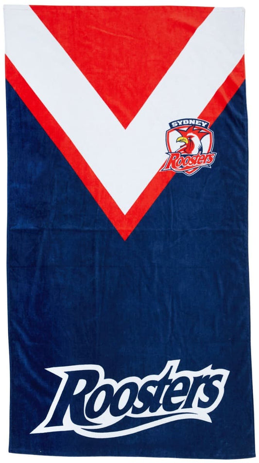 Sydney Roosters NRL Jersey 'Mega' Beach Towel