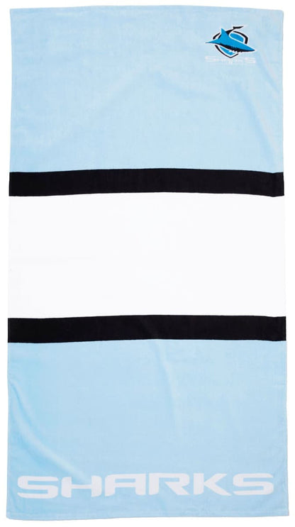 Cronulla Sharks NRL Jersey 'Mega' Beach Towel