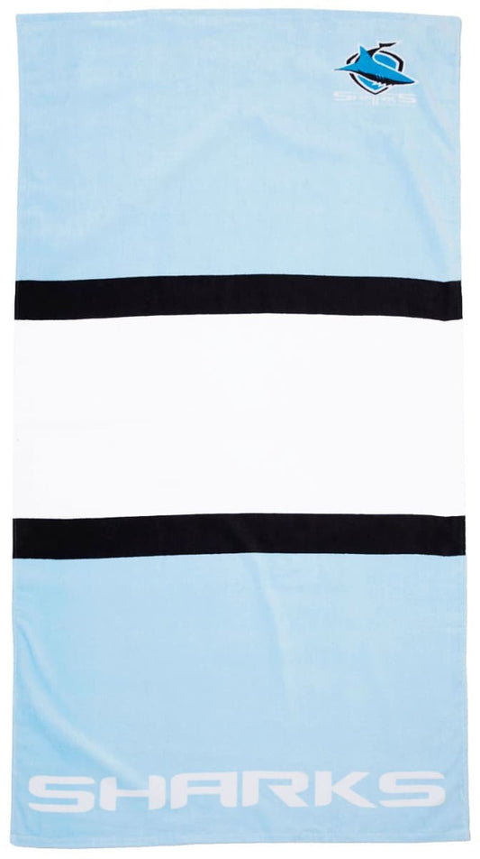 Cronulla Sharks NRL Jersey 'Mega' Beach Towel