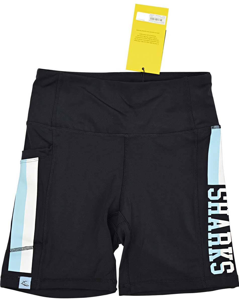 Cronulla Sharks NRL Ladies Pocket Bike Shorts