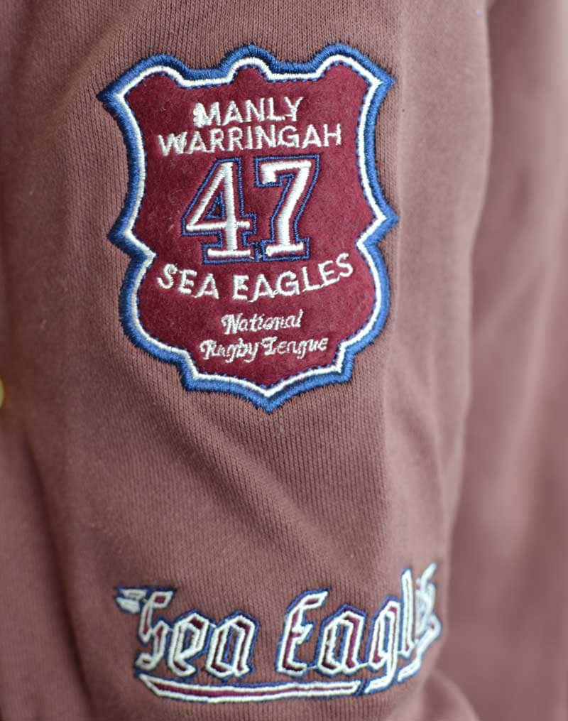 Manly Sea Eagles 2023 NRL Mens Team Badge Hoodie