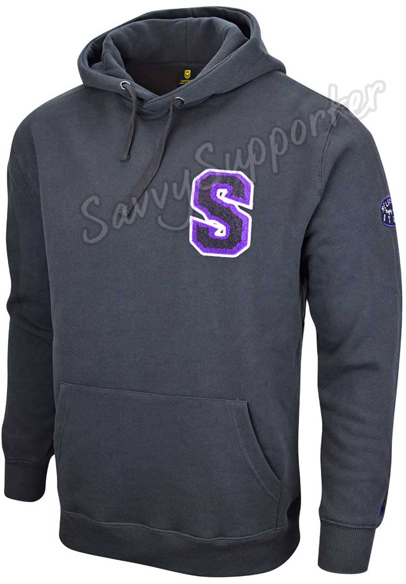 Melbourne Storm 2023 NRL Mens Team Badge Hoodie