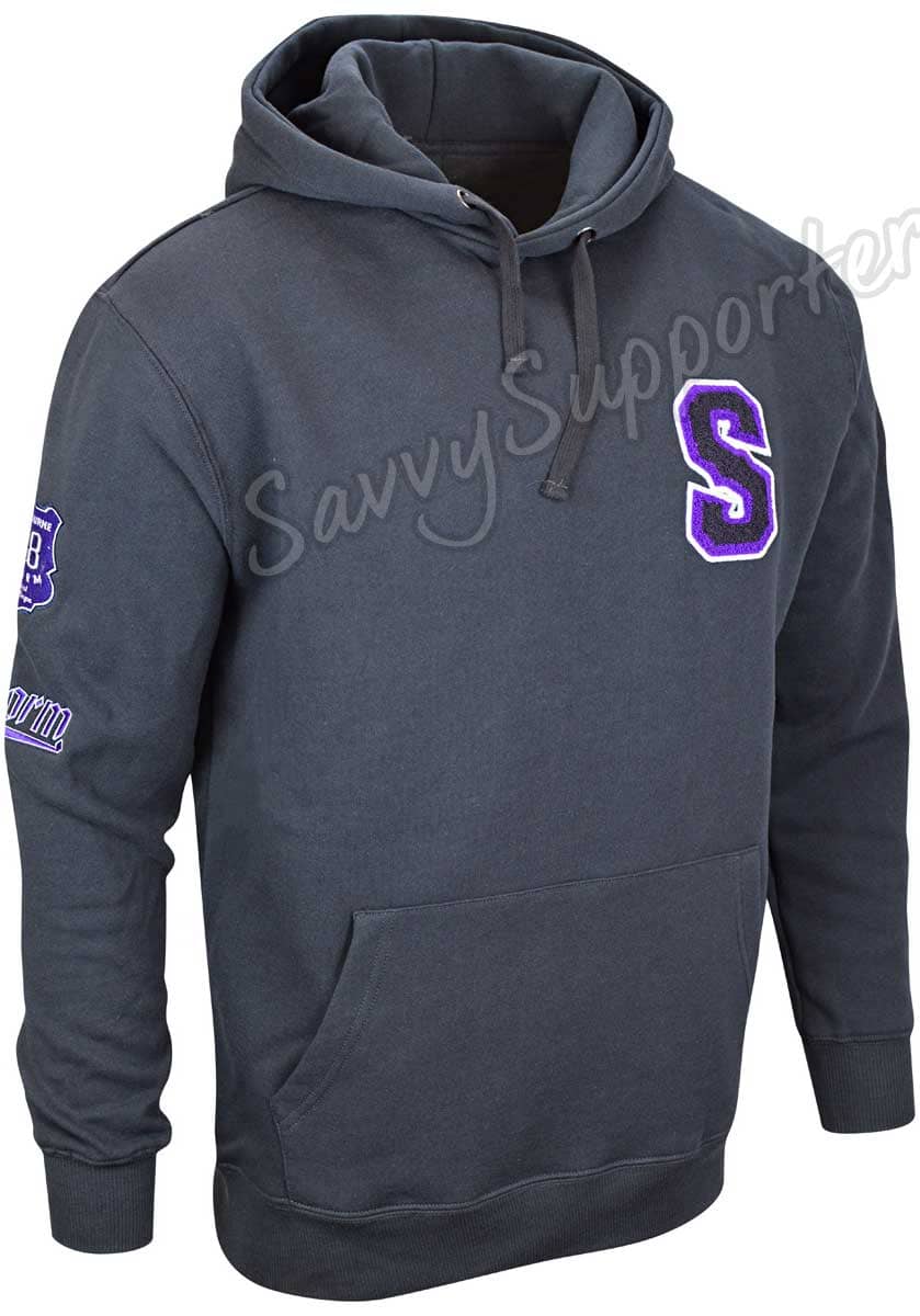 Melbourne Storm 2023 NRL Mens Team Badge Hoodie