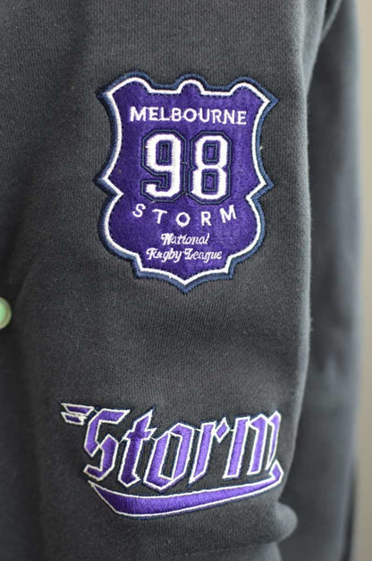 Melbourne Storm 2023 NRL Mens Team Badge Hoodie