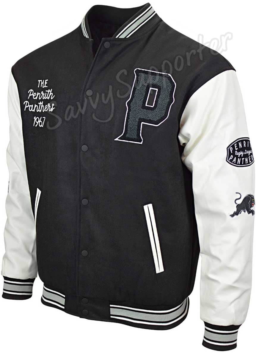 Penrith Panthers NRL Mens Varsity Jacket ***OVERSIZE PRODUCT***