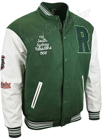 South Sydney Rabbitohs NRL Mens Varsity Jacket ***OVERSIZE PRODUCT***