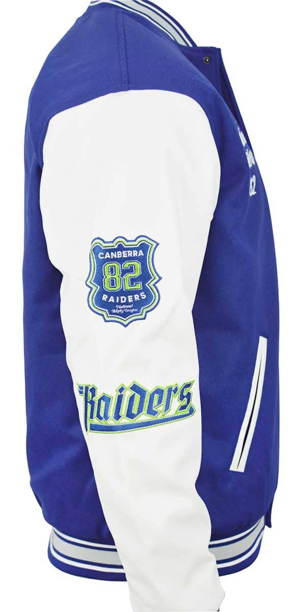 Canberra Raiders NRL Mens Varsity Jacket ***OVERSIZE PRODUCT***