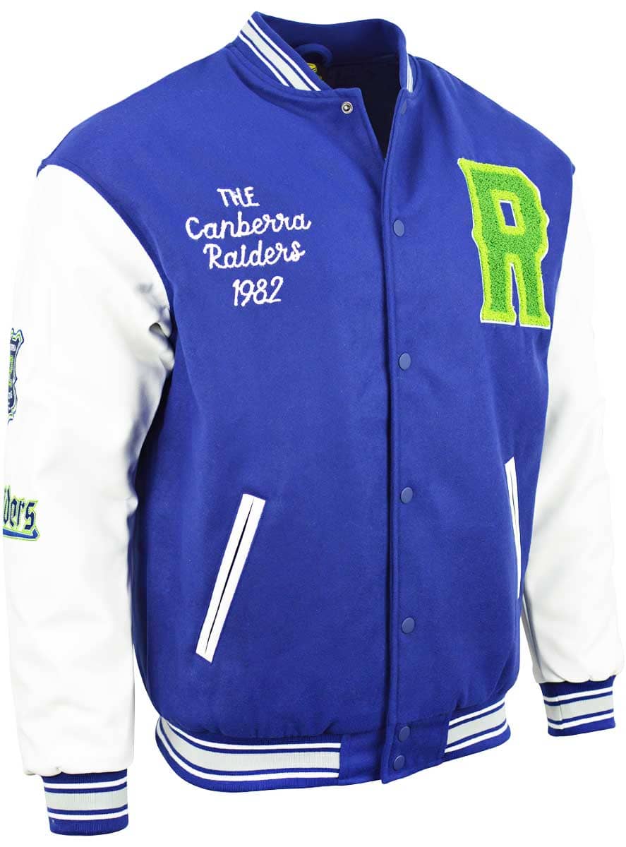 Canberra Raiders NRL Mens Varsity Jacket ***OVERSIZE PRODUCT***