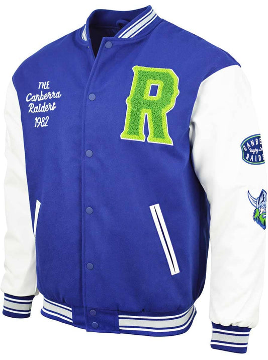 Canberra Raiders NRL Mens Varsity Jacket ***OVERSIZE PRODUCT***