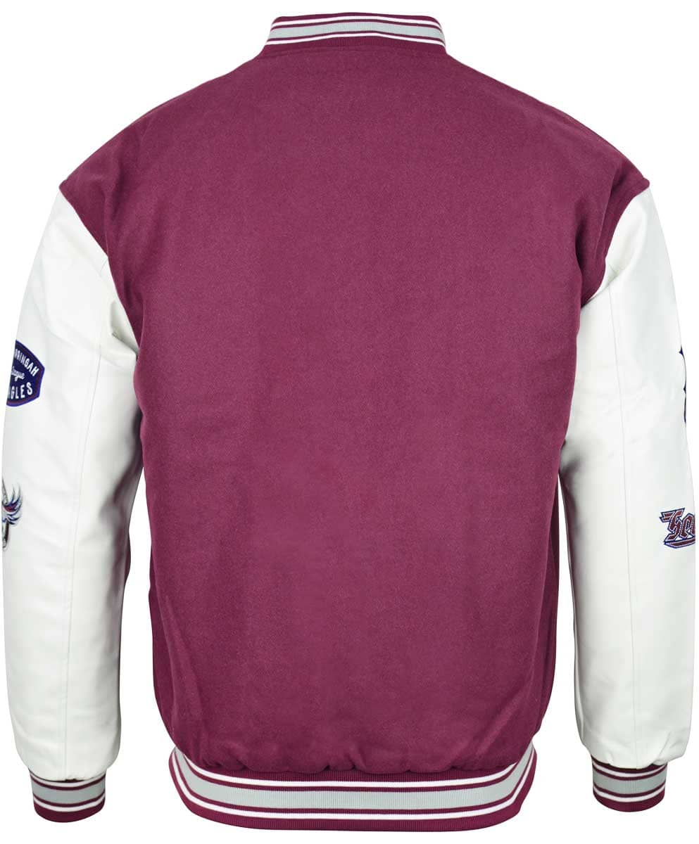 Manly Sea Eagles NRL Mens Varsity Jacket ***OVERSIZE PRODUCT***