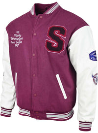 Manly Sea Eagles NRL Mens Varsity Jacket ***OVERSIZE PRODUCT***