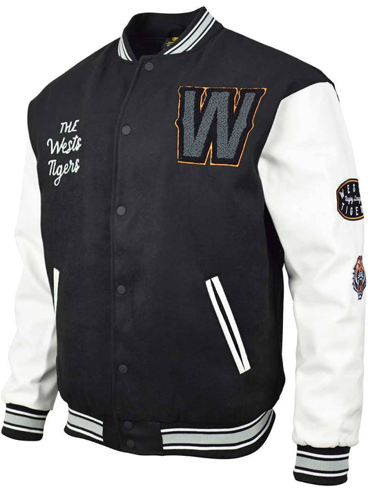 Wests Tigers NRL Mens Varsity Jacket ***OVERSIZE PRODUCT***