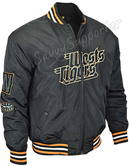 Wests Tigers NRL Mens Bomber Jacket