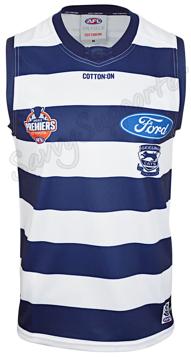 Geelong Cats AFL Mens Premiers Guernsey