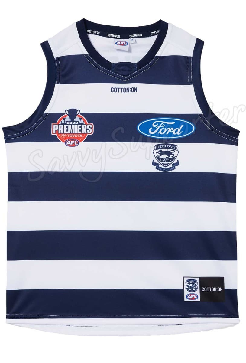 Geelong Cats AFL Kids Premiers Guernsey