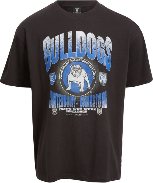 Canterbury Bulldogs 2025 NRL Mens Boxy Fit Graphic Shirt