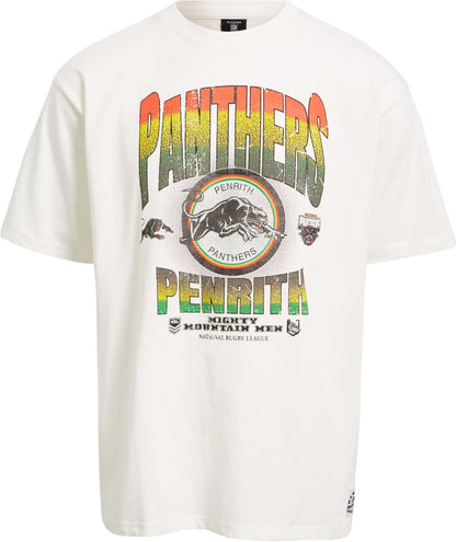 Penrith Panthers 2025 NRL Mens Boxy Fit Graphic Shirt