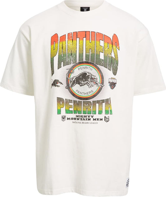 Penrith Panthers 2025 NRL Mens Boxy Fit Graphic Shirt