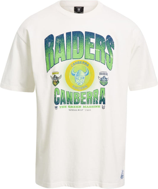 Canberra Raiders 2025 NRL Mens Boxy Fit Graphic Shirt