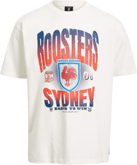 Sydney Roosters 2025 NRL Mens Boxy Fit Graphic Shirt
