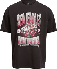Manly Sea Eagles 2025 NRL Mens Boxy Fit Graphic Shirt