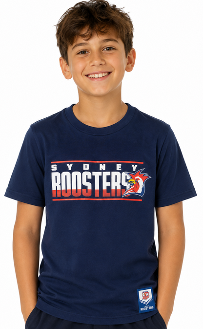 Sydney Roosters 2025 NRL Kids Club Shirt