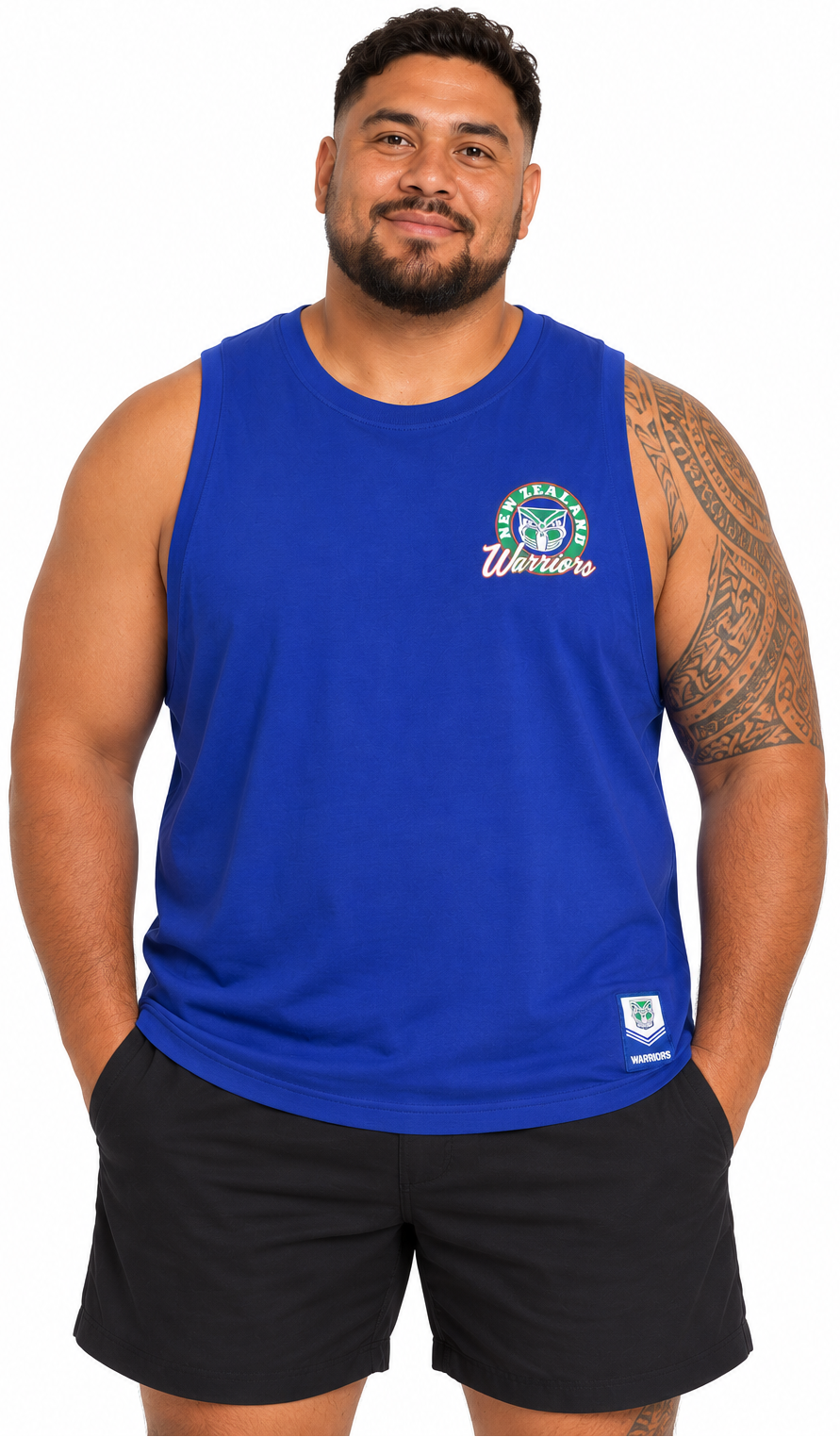 New Zealand Warriors 2025 NRL Mens Muscle Shirt