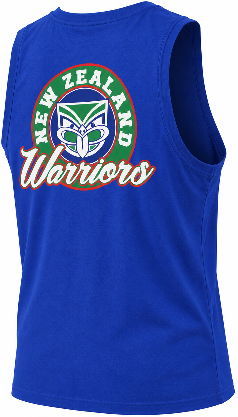 New Zealand Warriors 2025 NRL Mens Muscle Shirt