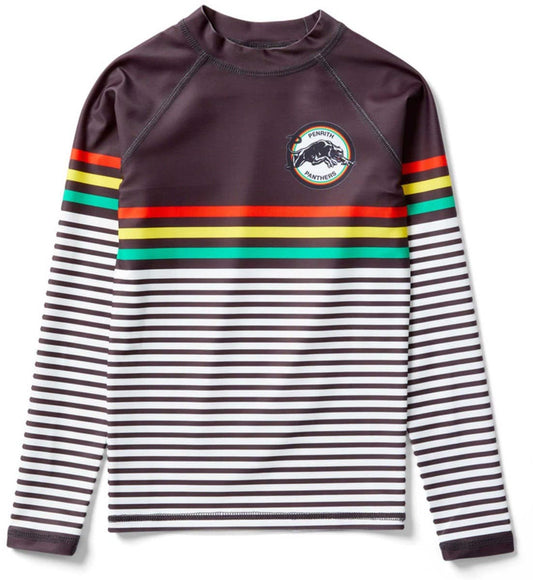 Penrith Panthers 2025 NRL Kids Swim Rashie