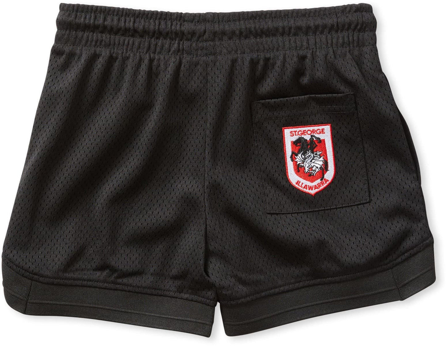 St George Dragons 2025 NRL Kids Basketball Shorts