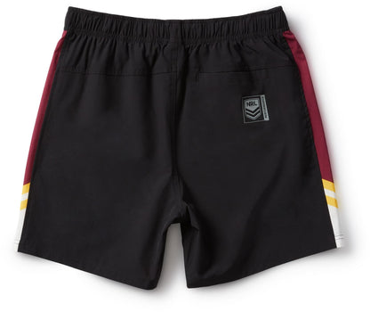 Brisbane Broncos 2025 NRL Mens Tech Shorts